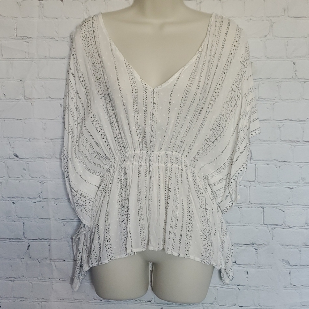 Adorable Cinched Waist Blouse